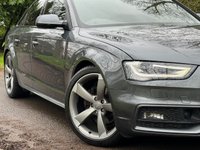 USED 2014 14 AUDI A4 2.0 TDI QUATTRO BLACK EDITION S/S 4d 174 BHP 