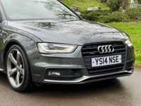 USED 2014 14 AUDI A4 2.0 TDI QUATTRO BLACK EDITION S/S 4d 174 BHP 