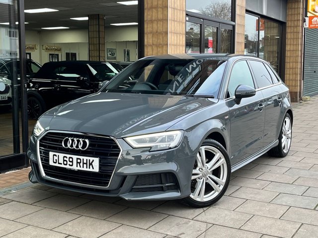 2019 69 Audi A3 1.5 SPORTBACK TFSI S LINE 5d 148 BHP