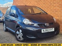 USED 2010 60 TOYOTA AYGO 1.0 BLACK VVT-I 5d 67 BHP 