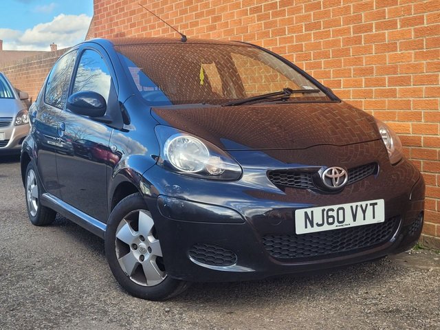 2010 60 Toyota Aygo 1.0 BLACK VVT-I 5d 67 BHP
