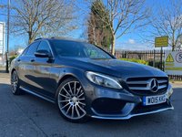 USED 2015 15 MERCEDES-BENZ C-CLASS 2.1 C220 BLUETEC AMG LINE PREMIUM 4d 170 BHP 