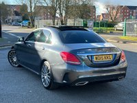 USED 2015 15 MERCEDES-BENZ C-CLASS 2.1 C220 BLUETEC AMG LINE PREMIUM 4d 170 BHP 
