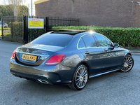 USED 2015 15 MERCEDES-BENZ C-CLASS 2.1 C220 BLUETEC AMG LINE PREMIUM 4d 170 BHP 