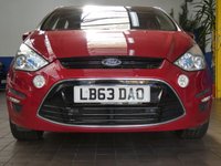 USED 2014 63 FORD S-MAX 2.0 TITANIUM TDCI 5d 161 BHP 7 SEATS DAB CRUISE PARK SENSORS SERVICE HISTORY NICE TIDY EXAMPLE