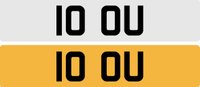 USED NUMBER PLATE PLATE 