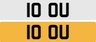 USED NUMBER PLATE PLATE 
