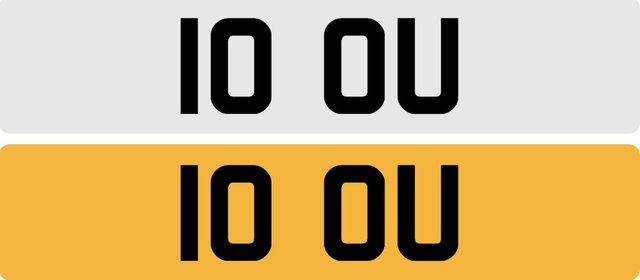 View our Number Plate Plate 