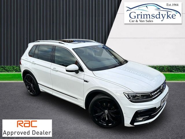 2019 69 Volkswagen Tiguan 1.5 R-LINE TECH TSI EVO DSG 5d 148 BHP