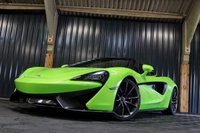 USED 2018 18 MCLAREN 570S 3.8 V8 SSG 2d 562 BHP MSO TITANIUM EXHAUST, HUGE SPEC, MSO NAPIER GREEN, PPF, MCLAREN WARRANTY APRIL 2025, CARBON INT, FRONT LIFT AND MUCH MORE.