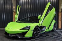USED 2018 18 MCLAREN 570S 3.8 V8 SSG 2d 562 BHP MSO TITANIUM EXHAUST, HUGE SPEC, MSO NAPIER GREEN, PPF, MCLAREN WARRANTY APRIL 2025, CARBON INT, FRONT LIFT AND MUCH MORE.