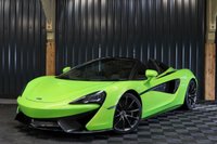 USED 2018 18 MCLAREN 570S 3.8 V8 SSG 2d 562 BHP MSO TITANIUM EXHAUST, HUGE SPEC, MSO NAPIER GREEN, PPF, MCLAREN WARRANTY APRIL 2025, CARBON INT, FRONT LIFT AND MUCH MORE.