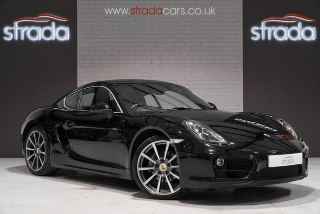 2016 65 Porsche Cayman 2.7 24V BLACK EDITION PDK 2d 275 BHP