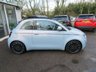 USED 2022 71 FIAT 500E LA PRIMA CONVERTIBLE 2d 117 BHP ALL ELECTRIC AUTOMATIC SAVE THOUSANDS with this all electric automatic Fiat 500e Convertible La Prima 117 BHP 42 kWh finished in stunning optional extra Celestial Blue. Only 9,044 miles covered from new by One Owner.