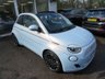 USED 2022 71 FIAT 500E LA PRIMA CONVERTIBLE 2d 117 BHP ALL ELECTRIC AUTOMATIC SAVE THOUSANDS with this all electric automatic Fiat 500e Convertible La Prima 117 BHP 42 kWh finished in stunning optional extra Celestial Blue. Only 9,044 miles covered from new by One Owner.