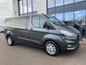 USED 2022 22 FORD TRANSIT CUSTOM 2.0 LIMITED CREW VAN LWB L2 5 LUX SEATS REAR CAMERA LUXURY 5 SEAT CREW VAN