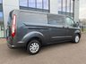 USED 2022 22 FORD TRANSIT CUSTOM 2.0 LIMITED CREW VAN LWB L2 5 LUX SEATS REAR CAMERA LUXURY 5 SEAT CREW VAN