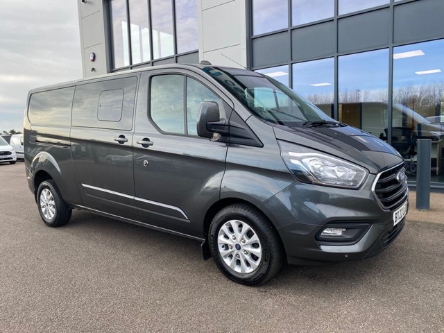 2022 22 Ford Transit Custom 2.0 LIMITED CREW VAN LWB L2 5 LUX SEATS