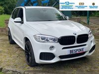 USED 2016 16 BMW X5 3.0 XDRIVE40D M SPORT 5d 309 BHP BIG SPEC - X-DRIVE - AUTOMATIC - 20 INCH UPGRADE ALLOYS - EXTENDED LEATHER - SERVICE HISTORY - REAR CAMERA  - ADAPTIVE SUSPENSION - FREE 12 MONTHS WARRANTY / BREAKDOWN COVER