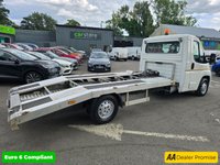 USED 2019 68 CITROEN RELAY 2.0 35 BlueHDi B/B in white, 81,000 miles, full service history, 1 owner, ULEZ, vehicle transporter, 6-speed manual, Bluetooth, DAB radio + VAT @ 20% This 2019 Citroen Relay van boasts a single owner from new, a testament to its careful use and desirability. This 2.0 BlueHDi 35 L3 Euro 6 model is powered by a robust 2.0 litre diesel engine delivering 129 bhp, and benefits from a full service history, with its last service completed at 66,188 miles on 09 September 2022. For your peace of mind, it will be supplied with a 12 month MOT upon purchase. Inside, you'll find an FM and DAB digital radio complete with Bluetooth connectivity, allowing fo