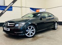 USED 2013 13 MERCEDES-BENZ C-CLASS 1.6 C180 BLUEEFFICIENCY AMG SPORT COUPE 154 BHP ECONOMICAL MERCEDES COUPE