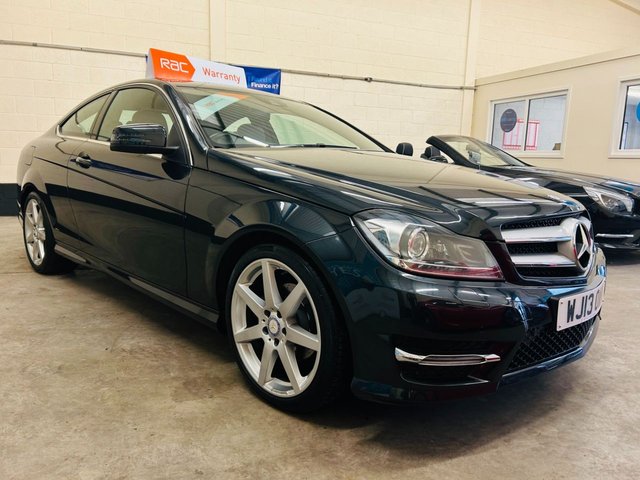 2013 13 Mercedes-Benz C-Class 1.6 C180 BLUEEFFICIENCY AMG SPORT COUPE 154 BHP