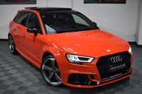USED 2018 18 AUDI RS3 2.5 RS 3 QUATTRO 5d 395 BHP PAN ROOF / 1 OWNER / MEGA SPEC