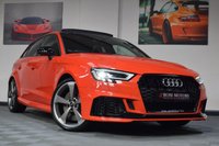 USED 2018 18 AUDI RS3 2.5 RS 3 QUATTRO 5d 395 BHP PAN ROOF / 1 OWNER / MEGA SPEC