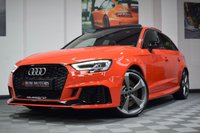 USED 2018 18 AUDI RS3 2.5 RS 3 QUATTRO 5d 395 BHP PAN ROOF / 1 OWNER / MEGA SPEC