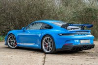 USED 2022 22 PORSCHE 911 4.0 GT3 2d 503 BHP SHARK BLUE, 18 WAY SEATS, BOSE, FRONT END PAINT PROTECTION FILM.