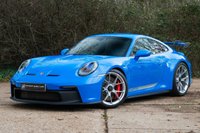 USED 2022 22 PORSCHE 911 4.0 GT3 2d 503 BHP SHARK BLUE, 18 WAY SEATS, BOSE, FRONT END PAINT PROTECTION FILM.