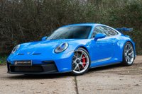 USED 2022 22 PORSCHE 911 4.0 GT3 2d 503 BHP SHARK BLUE, 18 WAY SEATS, BOSE, FRONT END PAINT PROTECTION FILM.