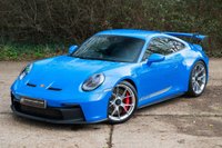 USED 2022 22 PORSCHE 911 4.0 GT3 2d 503 BHP SHARK BLUE, 18 WAY SEATS, BOSE, FRONT END PAINT PROTECTION FILM.