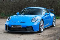 USED 2022 22 PORSCHE 911 4.0 GT3 2d 503 BHP SHARK BLUE, 18 WAY SEATS, BOSE, FRONT END PAINT PROTECTION FILM.