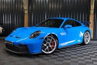 USED 2022 22 PORSCHE 911 4.0 GT3 2d 503 BHP SHARK BLUE, 18 WAY SEATS, BOSE, FRONT END PAINT PROTECTION FILM.