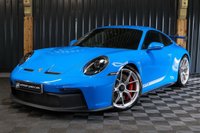 USED 2022 22 PORSCHE 911 4.0 GT3 2d 503 BHP SHARK BLUE, 18 WAY SEATS, BOSE, FRONT END PAINT PROTECTION FILM.