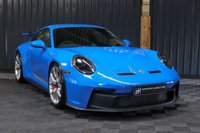 USED 2022 22 PORSCHE 911 4.0 GT3 2d 503 BHP SHARK BLUE, 18 WAY SEATS, BOSE, FRONT END PAINT PROTECTION FILM.