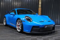 USED 2022 22 PORSCHE 911 4.0 GT3 2d 503 BHP SHARK BLUE, 18 WAY SEATS, BOSE, FRONT END PAINT PROTECTION FILM.