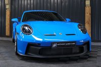 USED 2022 22 PORSCHE 911 4.0 GT3 2d 503 BHP SHARK BLUE, 18 WAY SEATS, BOSE, FRONT END PAINT PROTECTION FILM.