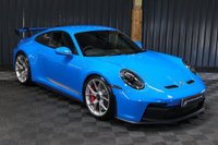 USED 2022 22 PORSCHE 911 4.0 GT3 2d 503 BHP SHARK BLUE, 18 WAY SEATS, BOSE, FRONT END PAINT PROTECTION FILM.