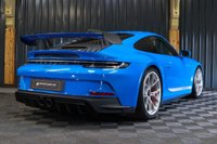 USED 2022 22 PORSCHE 911 4.0 GT3 2d 503 BHP SHARK BLUE, 18 WAY SEATS, BOSE, FRONT END PAINT PROTECTION FILM.