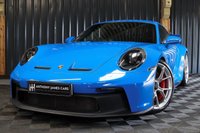 USED 2022 22 PORSCHE 911 4.0 GT3 2d 503 BHP SHARK BLUE, 18 WAY SEATS, BOSE, FRONT END PAINT PROTECTION FILM.