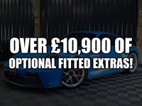 USED 2022 22 PORSCHE 911 4.0 GT3 2d 503 BHP SHARK BLUE, 18 WAY SEATS, BOSE, FRONT END PAINT PROTECTION FILM.
