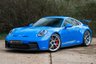 USED 2022 22 PORSCHE 911 4.0 GT3 2d 503 BHP SHARK BLUE, 18 WAY SEATS, BOSE, FRONT END PAINT PROTECTION FILM.