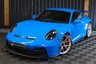 USED 2022 22 PORSCHE 911 4.0 GT3 2d 503 BHP SHARK BLUE, 18 WAY SEATS, BOSE, FRONT END PAINT PROTECTION FILM.