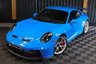 USED 2022 22 PORSCHE 911 4.0 GT3 2d 503 BHP SHARK BLUE, 18 WAY SEATS, BOSE, FRONT END PAINT PROTECTION FILM.