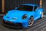 USED 2022 22 PORSCHE 911 4.0 GT3 2d 503 BHP SHARK BLUE, 18 WAY SEATS, BOSE, FRONT END PAINT PROTECTION FILM.