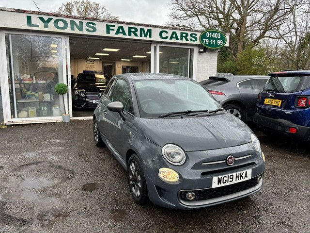 2019 19 Fiat 500 1.2 S (SPORT) 3d 69 BHP NEW SHAPE