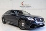 USED 2018 67 MERCEDES-BENZ S 63 AMG 4.0 AMG S63L 4d 612 BHP EXECUTIVE PACK + REAR ENTERTAINMENT + CERAMIC BRAKES ! 