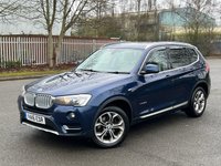USED 2016 16 BMW X3 3.0 XDRIVE30D XLINE 5d 255 BHP 